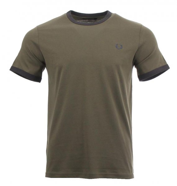 Fred Perry T-Shirt - M3519 - Dunkelgrün